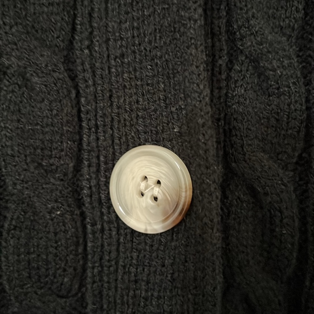 NWOT BLACK CARDIGAN Sweater - Picture 4 of 9